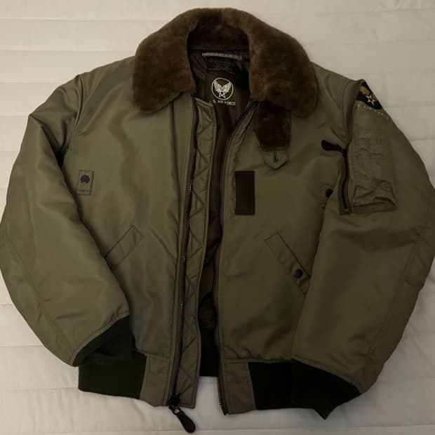 HOUSTON 휴스턴 5001 FLIGHT JACKET B-15B