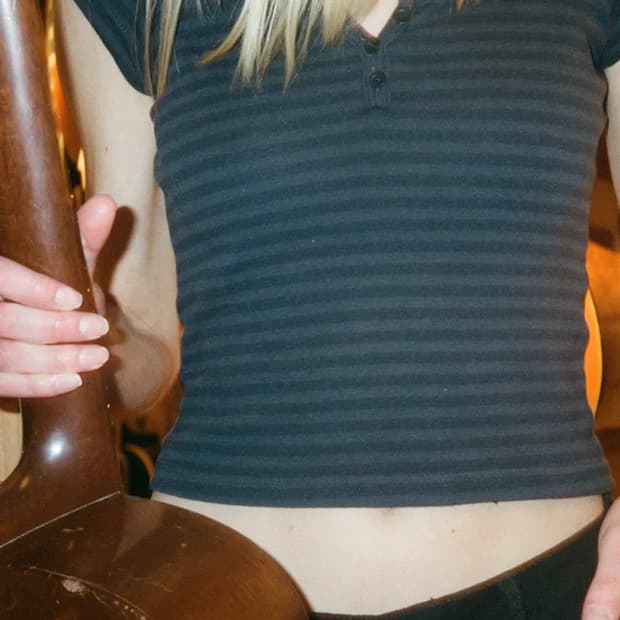 [Brandy Melville] Striped Jelly Top