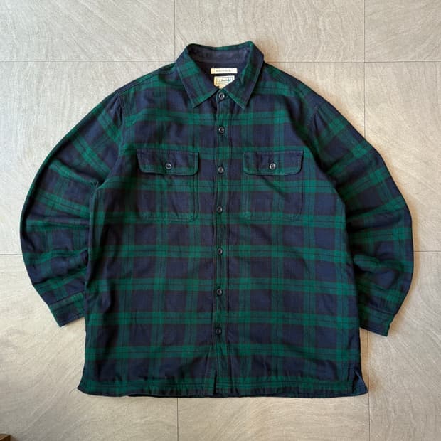L.L.bean 정품 엘엘빈 체크 내피 셔츠