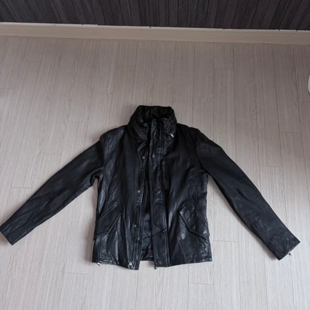 빈티지 이태리 램스킨 레더 자켓