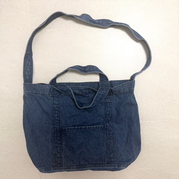 Denim shoulder bag 데님 숄더백