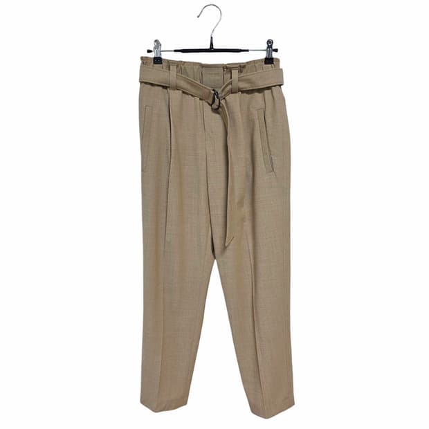 브루넬로 쿠치넬리 여성 벨티드 밴딩 슬랙스