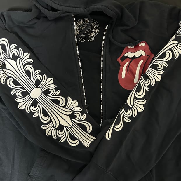 크롬하츠 롤링스톤즈 후드집업