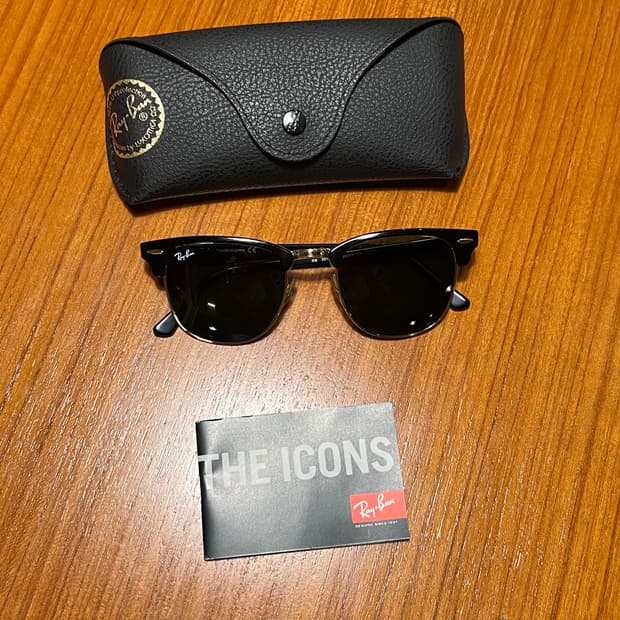 레이밴 클럽마스터 55사이즈