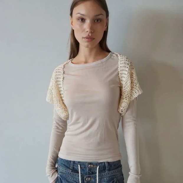 스컬프터 롱슬리브 My Go To Tencel Tee Raw