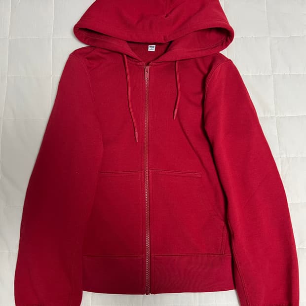 유니클로 스웨트 풀집 후디