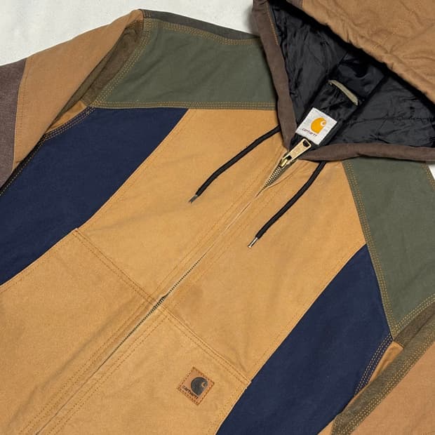 칼하트 멀티 컬러 후드 자켓