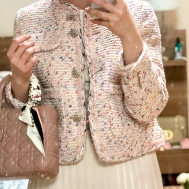 마인 브레이드 트위드 자켓