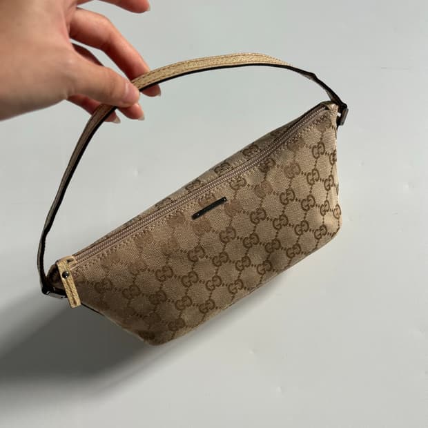 Gucci 구찌 GG로고 베이지 핸드백 