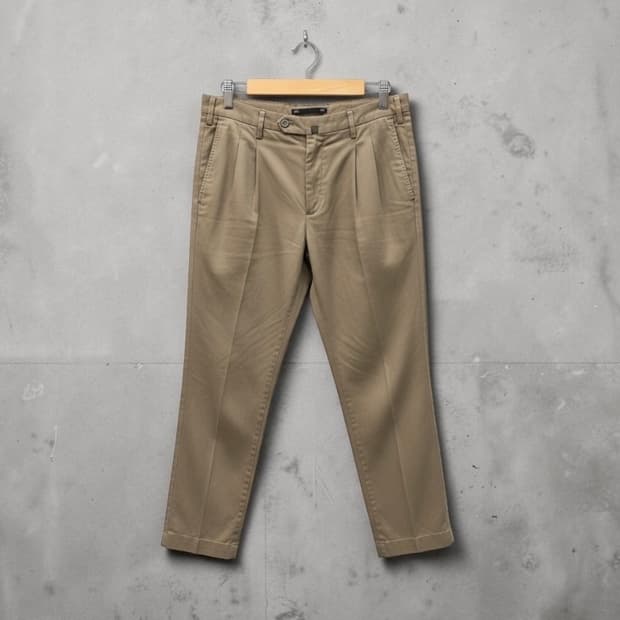 34/ PT01 캐시미어 블렌딩 투턱 팬츠