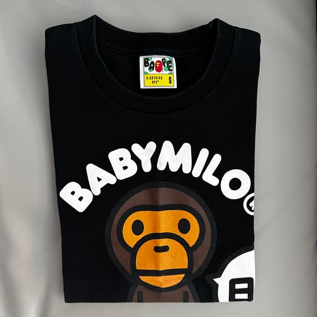 베이프 베이비마일로 반팔 S