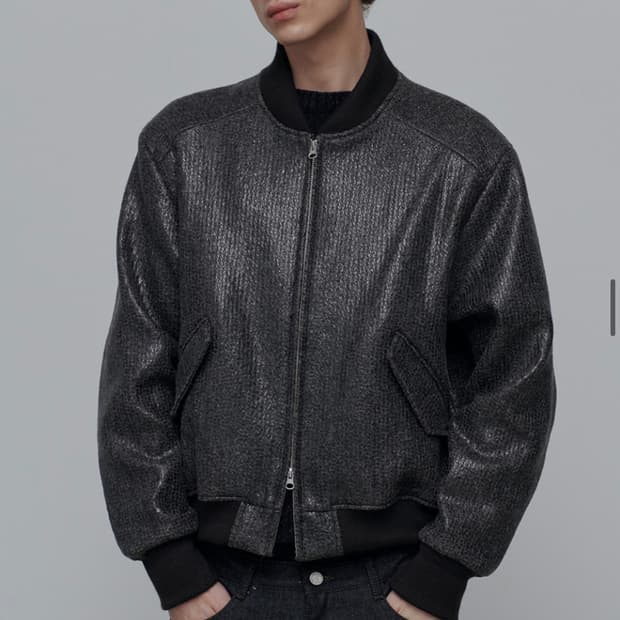 애니타임로릭 코스모스 봄버자켓 브라운 L