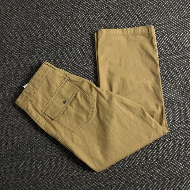 유니폼브릿지 아메카지 퍼티그 팬츠 브라운y 3033