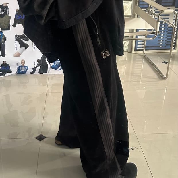 HD TRACK PANTS SMOOTH VELOUR