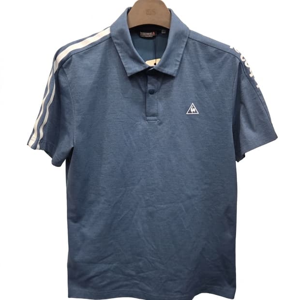 (M,95) le coq sportif 르꼬끄 카라 반팔티셔츠~ 팔옆로고