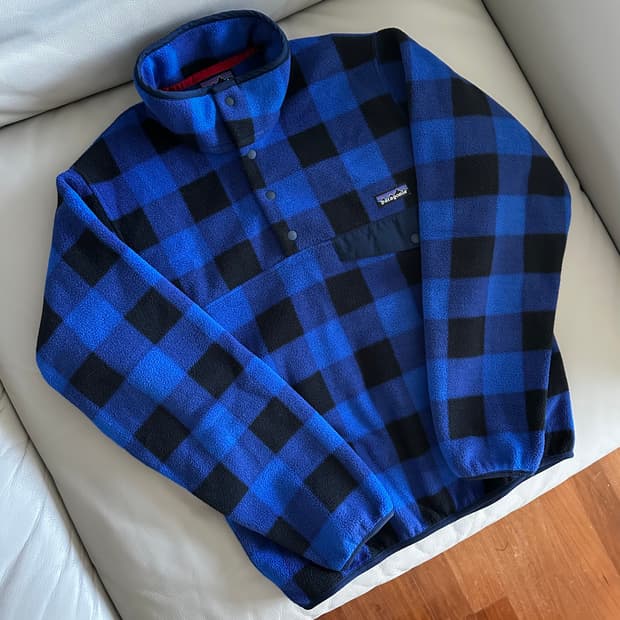 파타고니아 신칠라 버팔로체크 M