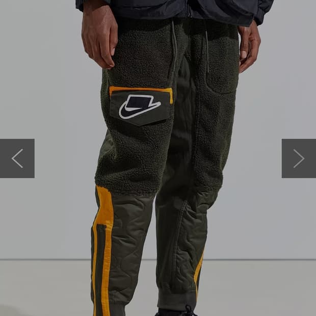 나이키 NSW 셰르파 조거 팬츠 L _ 남성