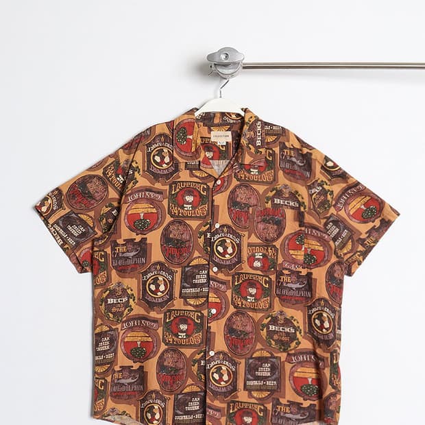 90's COLLECTION Pattern Camp Shirts