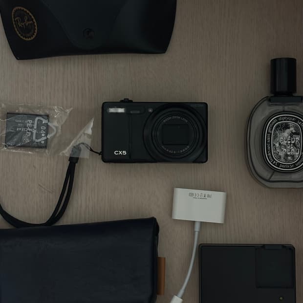 리코cx5 디지털카메라 블랙