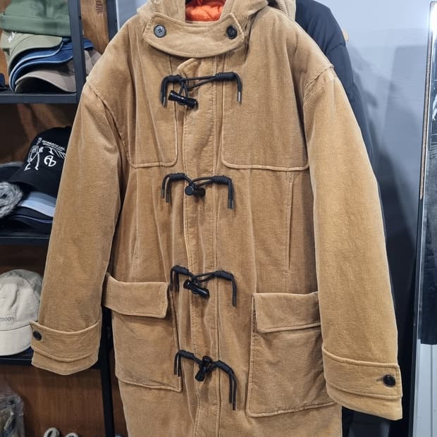 지오송지오)) 코듀로이 105~110사이즈 더블코트