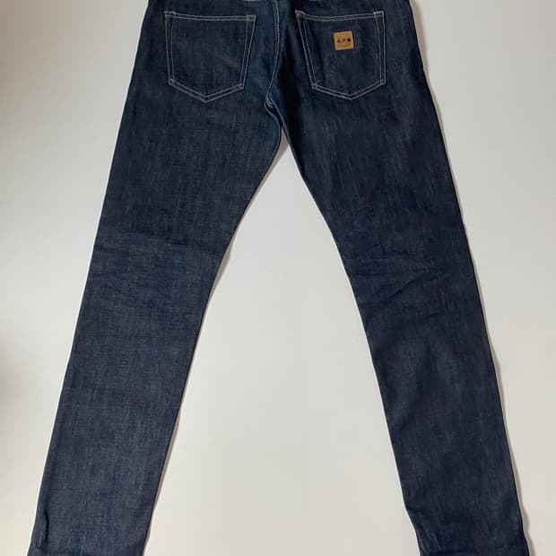 A.P.C. X CARHARTT 로우라이즈 데님 31x32