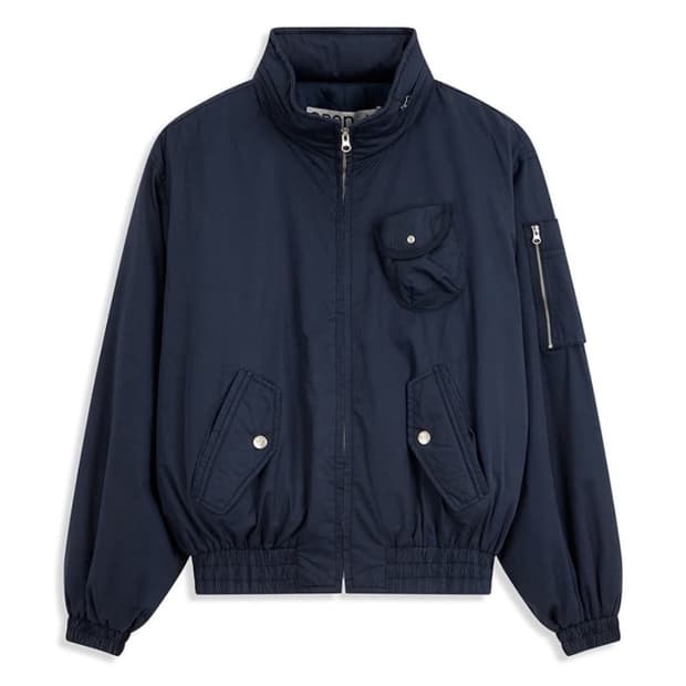 OPEN Yy 코튼 카고 봄버 NAVY / M