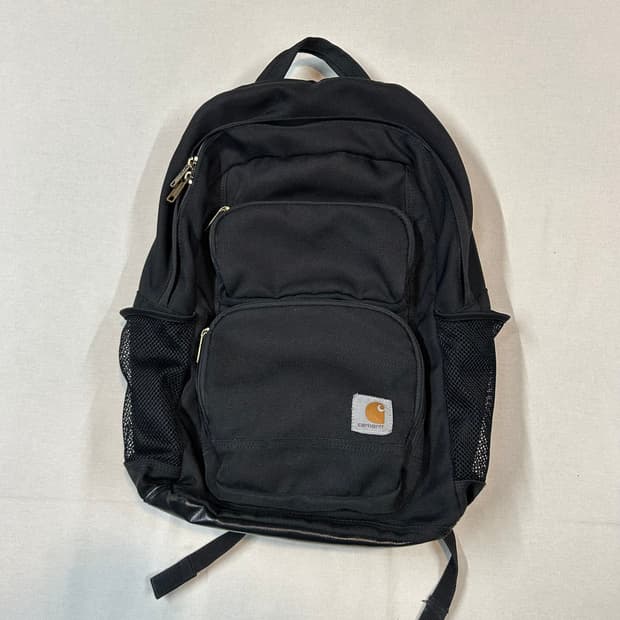 칼하트 멀티 포켓 백팩 가방 블랙
