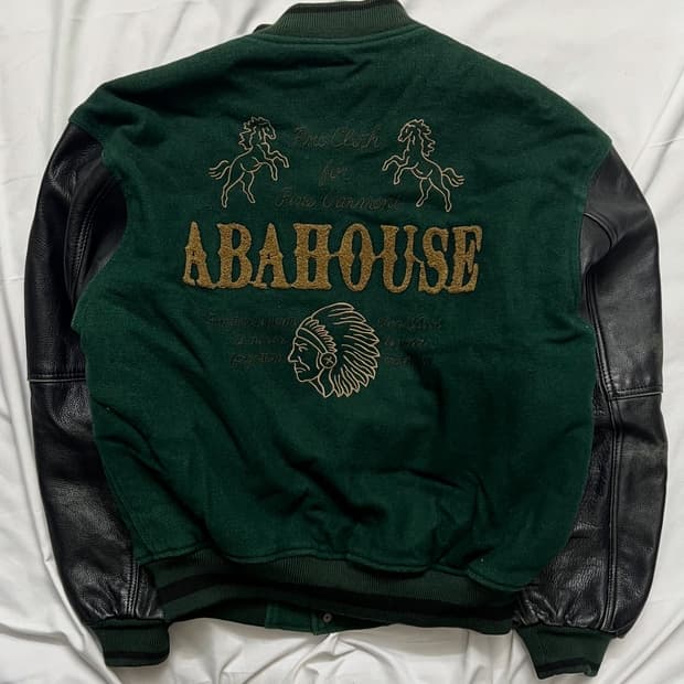 ABAHOUSE 아바하우스 바시티자켓