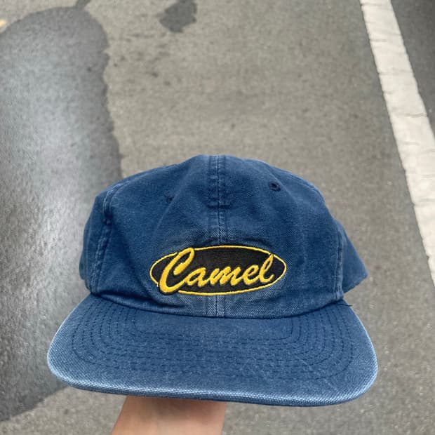 빈티지 카멜캡 faded camel cap