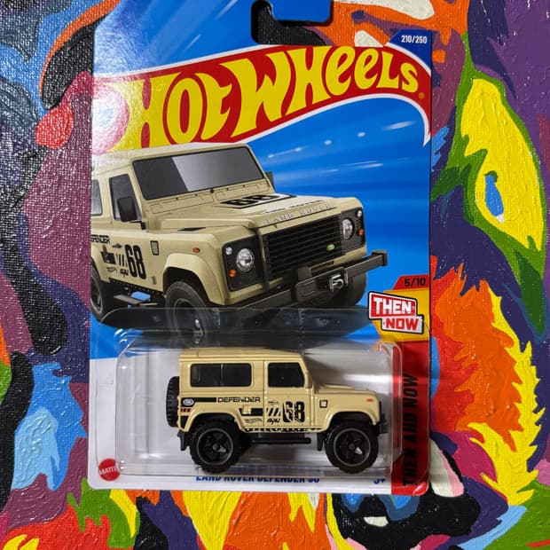 미개봉) 랜드로버 디펜더 다이캐스트 핫휠 인테리어 소품