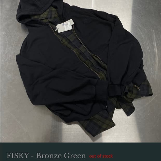 언더마이카 Fisky 후드집업 2사이즈