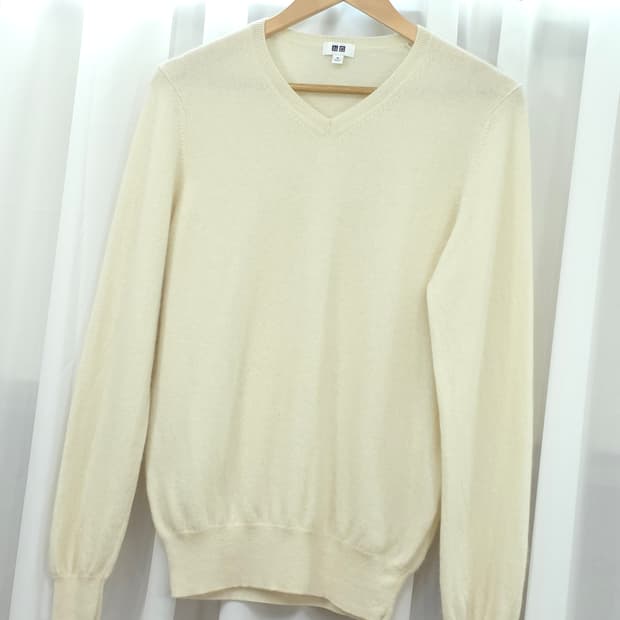 캐시미어100 남성L사이즈ㆍ남녀공용으로