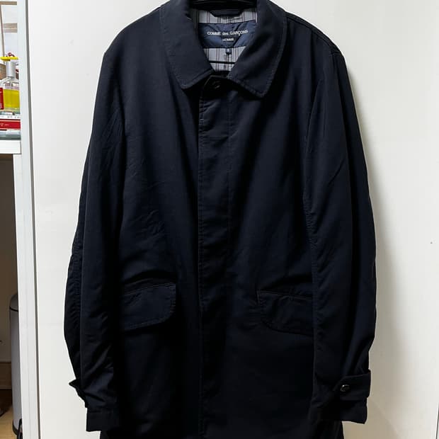 꼼데가르송 옴므 축융 코트