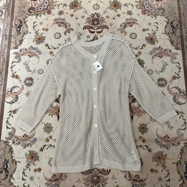 jpn vtg y2k 모리 네트 가디건