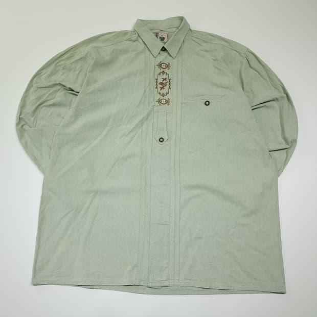 CL985 XL 알펜랜드 80s 독일 트라흐텐 바바리안 알펜셔츠