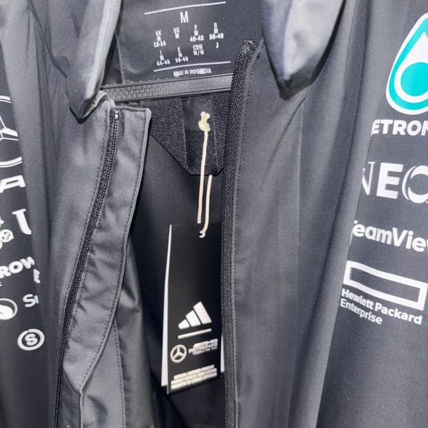 메르세데스 amg 페트로나스 아디다스 F1 2025 팀 자켓