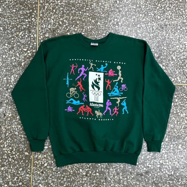 90s 아틀란타 올림픽 스웻셔츠 L