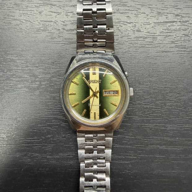 오리엔트 크로노에이스 빈티지 시계