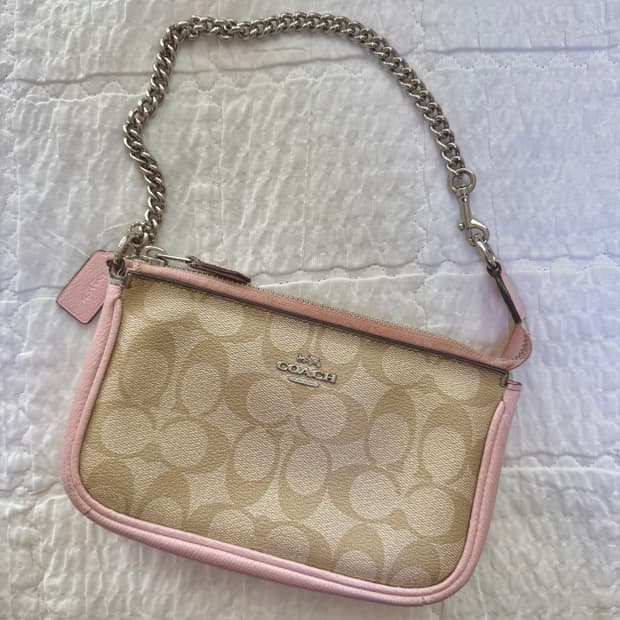 코치 vintage 체인 미니백