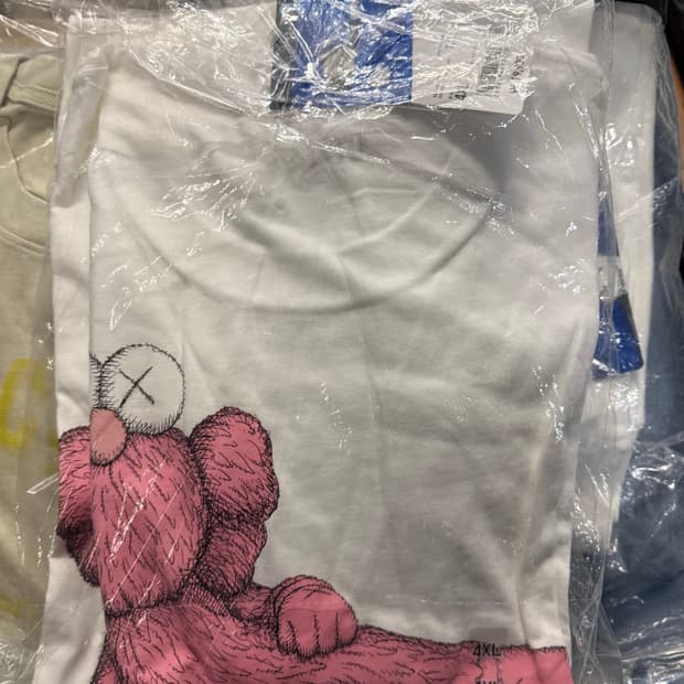 카우스 x 유니클로 티셔츠 4xl