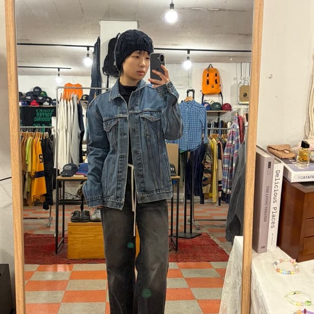 리바이스 청자켓