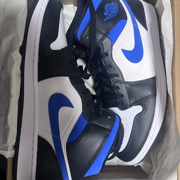 조던 1 미드 레이서 블루 295 새상품