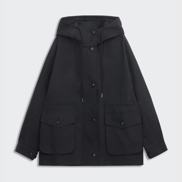 코스모스 FIELD HALF COAT (BLACK) M