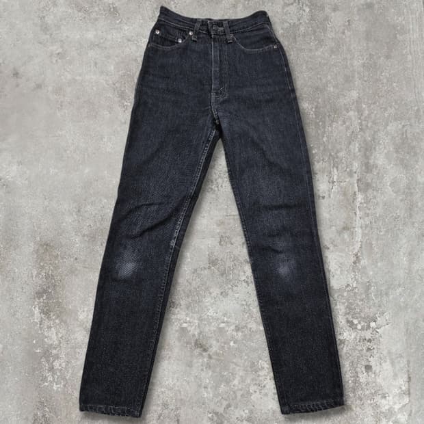 리바이스 W606-03 블랙진