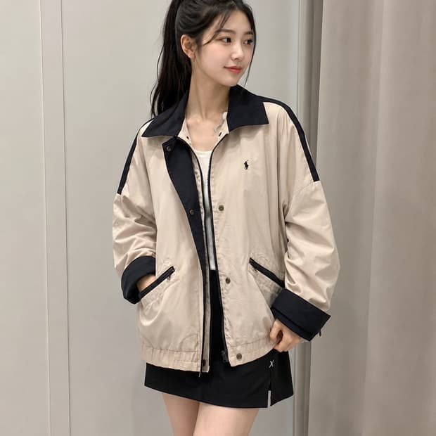 🤎 폴로 USA 코튼 윈드자켓 베이지 XL