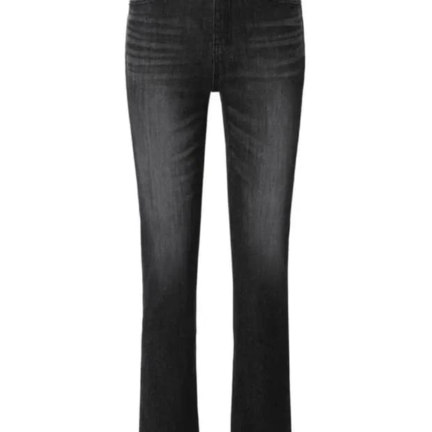 쓰리타임즈 5501 흑청 부츠컷 팬츠 카리나 착욜