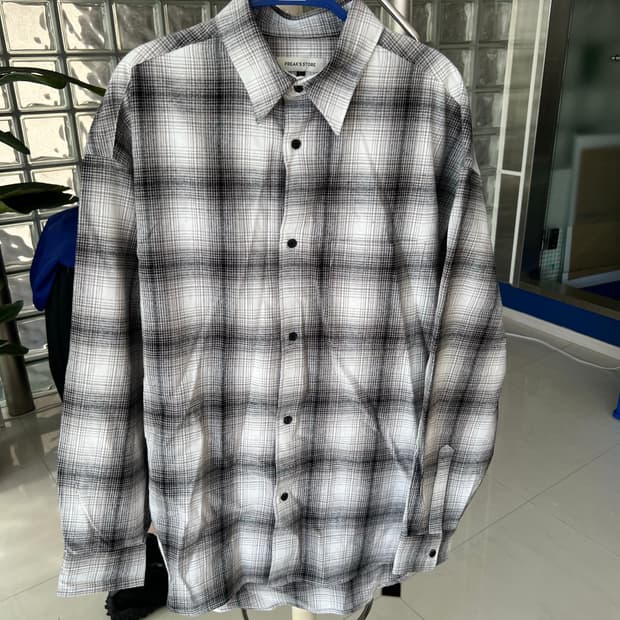 프릭스스토어 FREAKS STORE 릴랙스핏 체크 셔츠