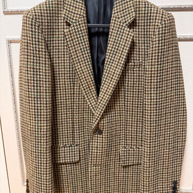 마마가리 문트위드 건클럽 자켓