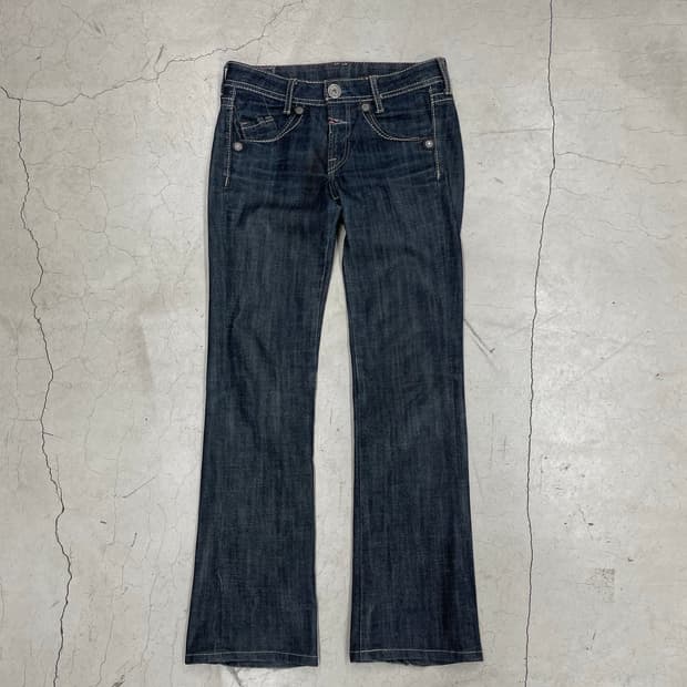 Marithe Francois Girbaud Indigo denim