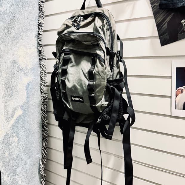 90‘s 히스테릭 글래머 로고 백팩